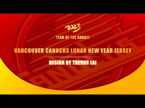 Vancouver Canucks Lunar New Year 2023 Jersey Design by Trevor Lai