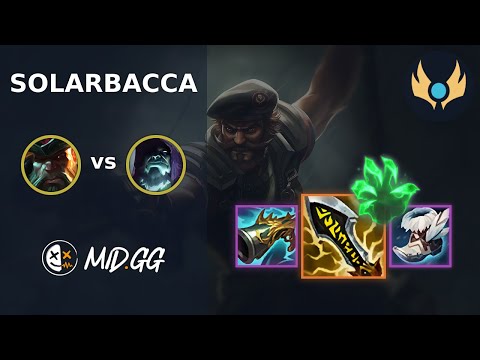 MID.GG: [ solarbacca ] Gangplank TOP vs Yorick | NA CHALLENGER | LOL Season 2024