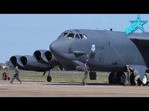 Military Best: See how the US B-52s Departures, Takeoffs, Amazes Everyone at Nellis Air Force Base!