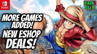 MORE DEALS! NINTENDO SWITCH ESHOP SALE | More Games Added To The HUGE Sale!