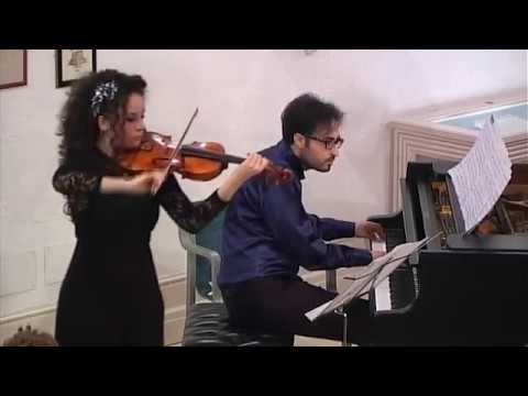 Duo Arciglione-Turtur esegue F. Say - dalla Sonata per violino e pianoforte op. 7