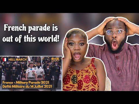 Reaction to Hell March - Parade of the French Armed Forces during the Bastille Day 🇫🇷