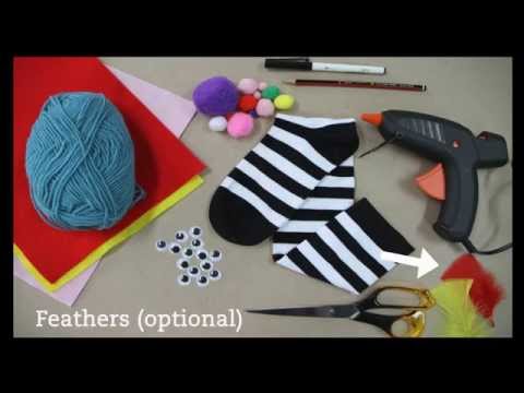 How To Make Animal Sock Puppets