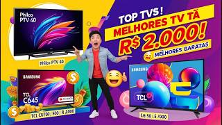 Super Achados  As Melhores TVs Baratas de 2024