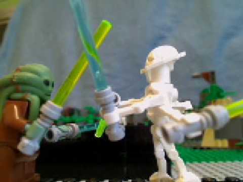 Lego General Grievous vs Kit Fisto