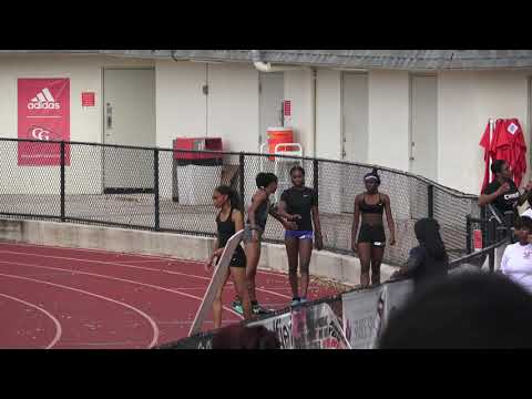 Girls 60m Hurdles Heat 2 Final Orange and Black Indoor-Outdoor Challenge #3