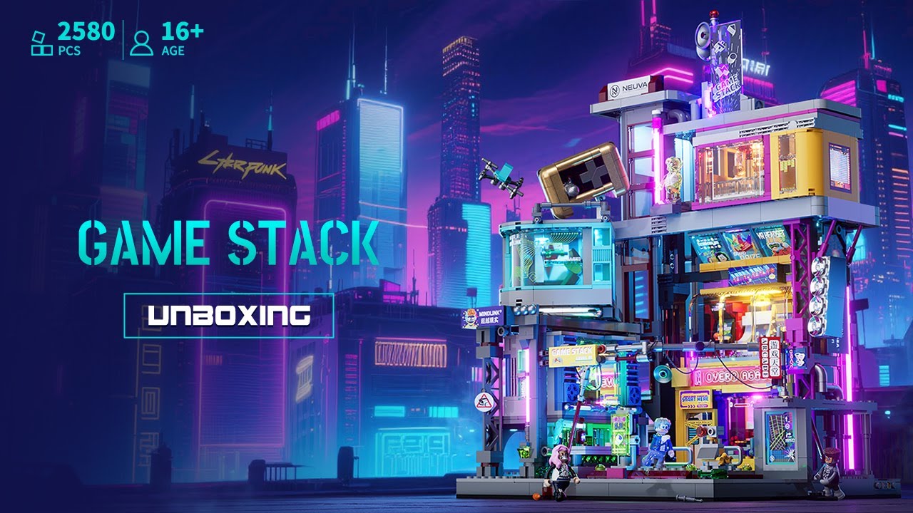 Lumibricks Game Stack Bausatz mit LED-Beleuchtung Lumibricks Game Stack Bausatz mit LED-Beleuchtung