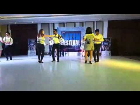 SALSA MADRAS Student Bachata team performance at the 2nd Latin Festival Madras 2015