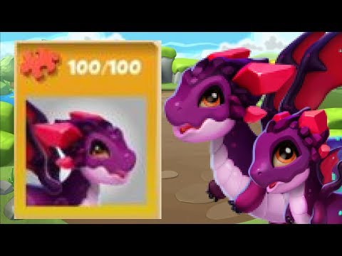Unlocking the ENCHANTRESS DRAGON! 100/100 PIECES! - Dragon Mania Legends #543