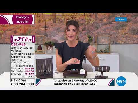 HSN | Gems by Michael Valitutti Jewelry Premiere 02.09.2021 - 06 AM