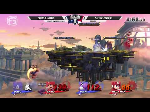 Clash of the Carolinas II Doubles - Sonido+Kamikaze vs FS Peabnut+FS SaltOne (Winner's Semis)