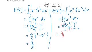 2018.01C Measures of spread for Continuous Random Variables