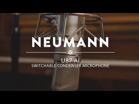 Neumann U87Ai Large-Diaphragm Condenser Microphone with Shock Mount, Case and Cable, Nickel image 6