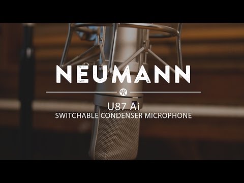 Neumann U87Ai Studio Set Z Mic Nickel Microphone w/Box EA87 Shockmount & Cable image 4