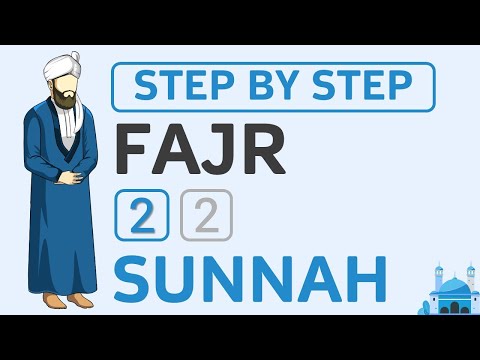 Learn How to Pray 2 Rakat Sunnah of Fajr Salah - Step-by-Step Prayer Tutorial - Men Hanafi Method