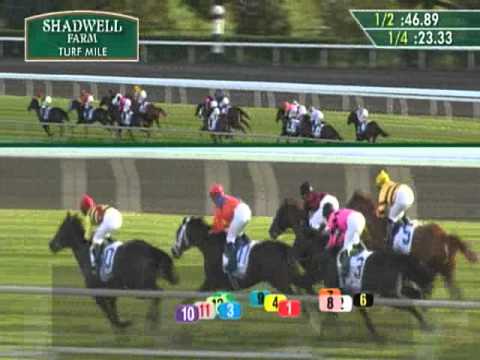 (10/06/2012) Keeneland Race 9 Shadwell Turf Mile S.