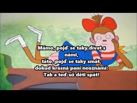 Večerníček Karel Černoch -text