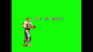 Bred "oh! my god!!" Final Fight green screen