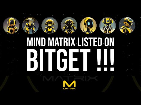 Big Rewards Incoming! AIMX Listed on BITGET !!! | Mind Matrix Listing