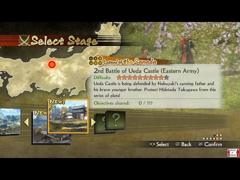 Samurai Warriors 4 Campaign Walkthrough (PS4) Legend of the Sanada Part 5A - 2nd Battle of Ueda (EA)