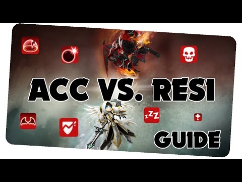 ACC & RESI richtig verstehen! Guide || Summoners war [German/Deutsch iOS Android APP]