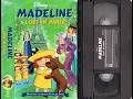 Opening Closing To Madeline Lost In Paris US VHS 1999