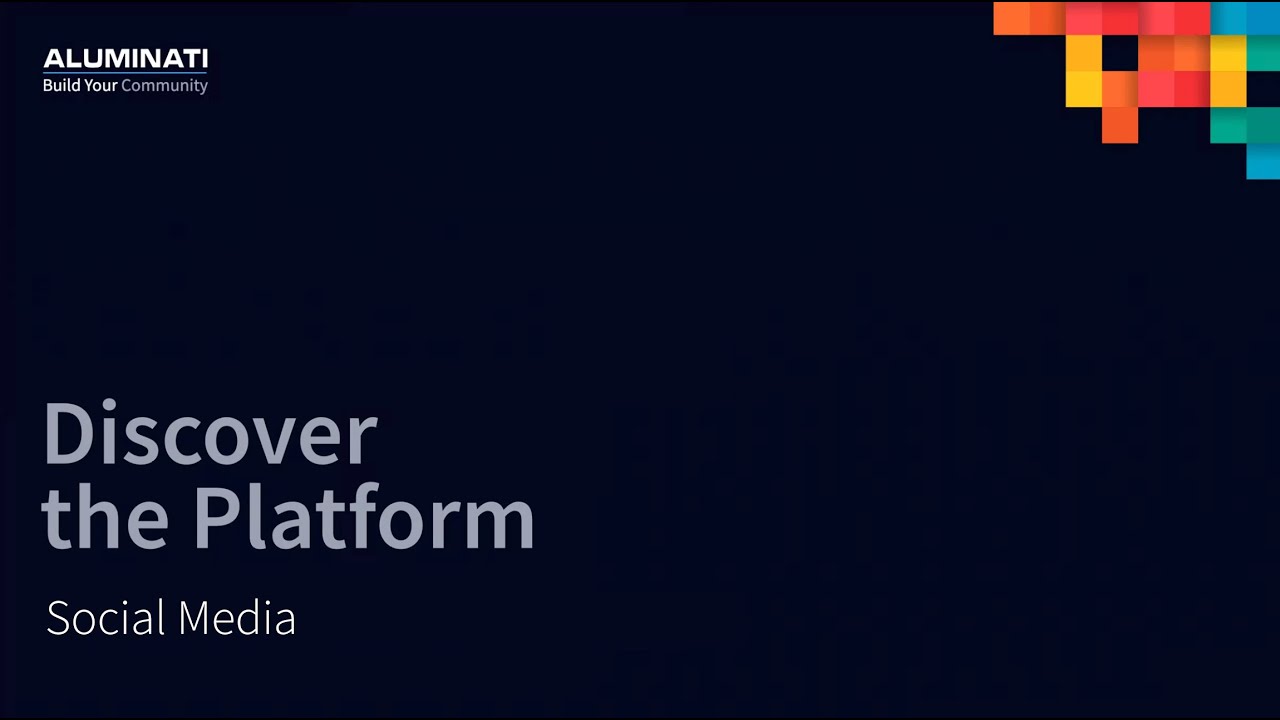 Aluminate Community Builder - Social Media