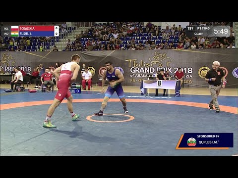 A. SOKALSKI (POL) v. K. SUSHIL (IND) | FS 74 kg | Qual.
