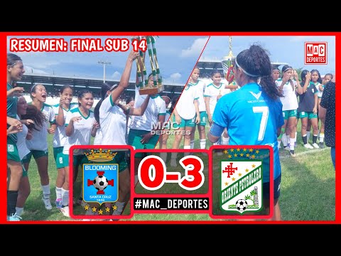 Resumen: Blooming (0-3) Oriente Petrolero (Final Liga Femenina Sub14) | 𝗠𝗮𝗰 𝗗𝗲𝗽𝗼𝗿𝘁𝗲𝘀