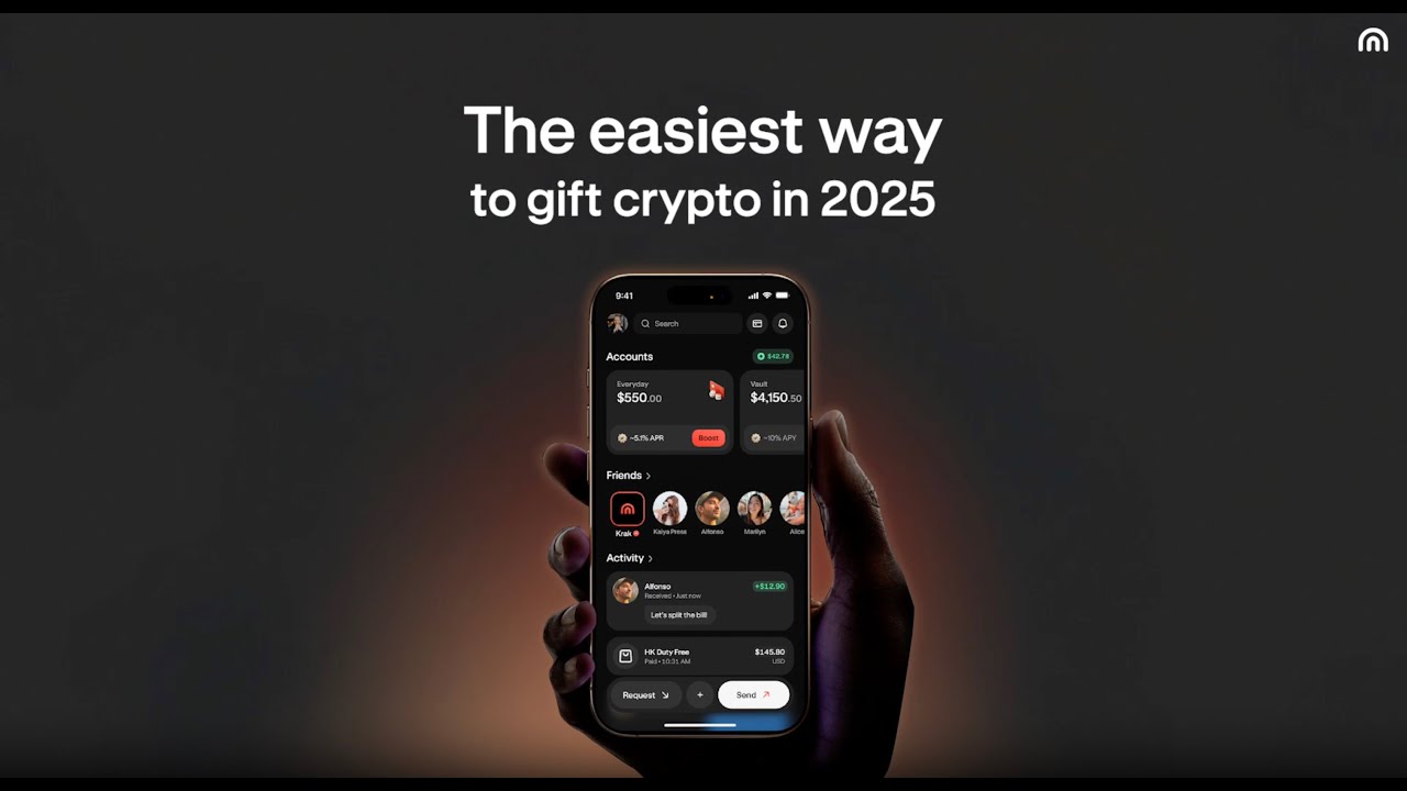 How to give crypto as a gift with Krak (Simple step-by-step guide)