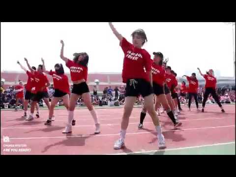 Học sinh hàn quốc nhảy flashmob tập thể