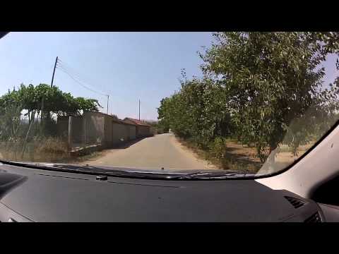 Tripoli - Kandalos, Arcadia (city, highway and mountain road driving, Greece) - onboard camera