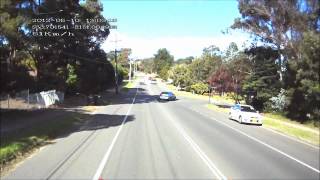 preview picture of video 'RT Double centre lines Glenhaven  NSW'