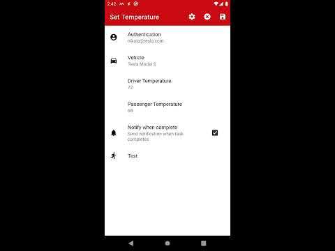 Tasker Plugin for Tesla - Automate your Tesla! Video
