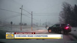 Jon Rudder gives update at 7 a.m. on current road conditions