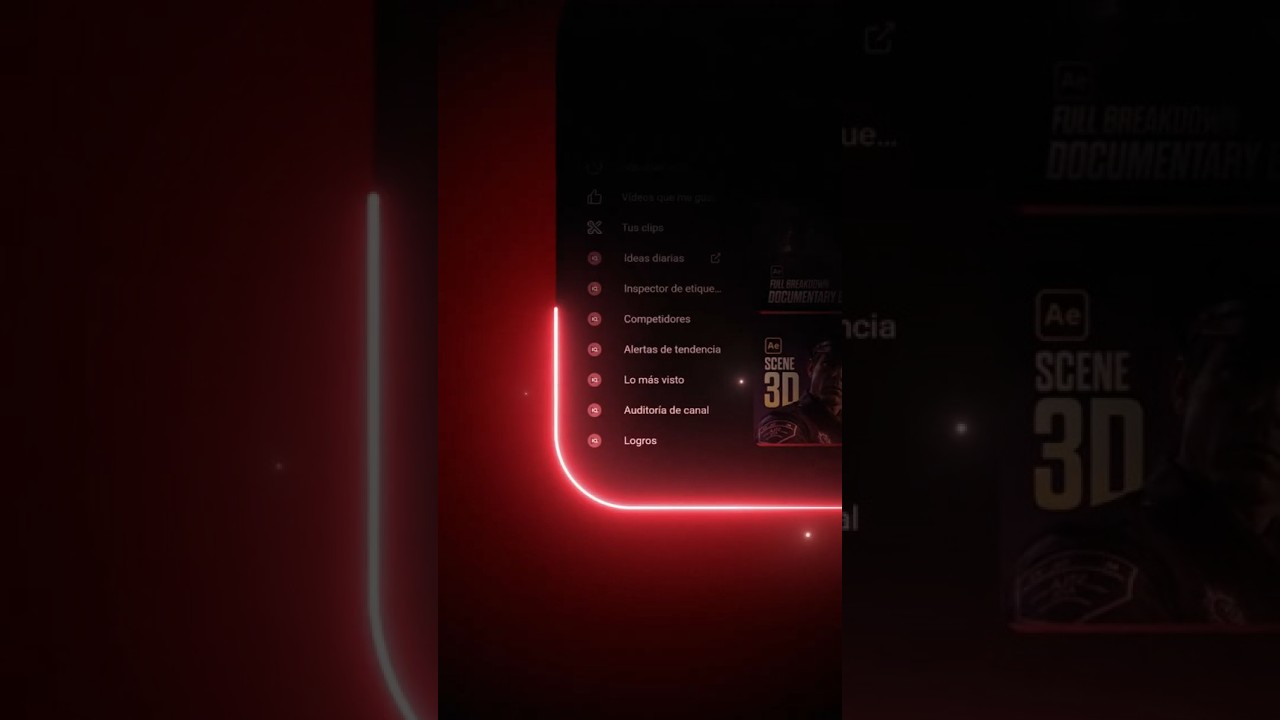 Viral Neon Effect | After Effects tutorial