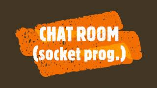 Chat Room - Socket Programming with Python