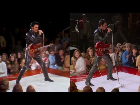Elvis Presley & Austin Butler — "Heartbreak Hotel" 1968 Comeback Special Comparison