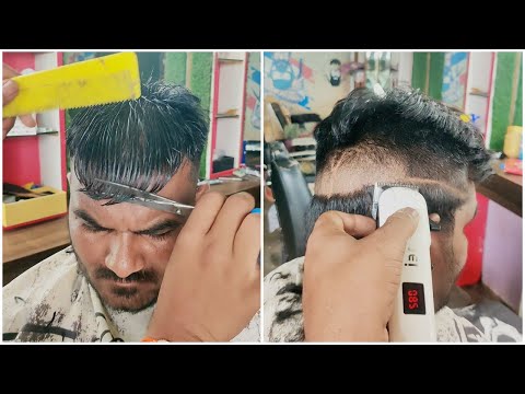 Men's Undercut Pompadour Hair Cutting Step by Step Tutorial