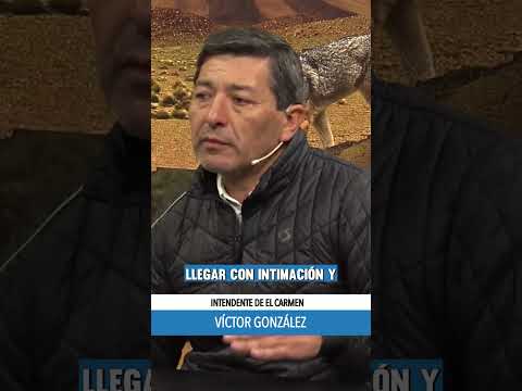 Víctor González ( @victorhugogonzalez.23 ), intendente de El Carmen: cero ayuda del gobiero nacional
