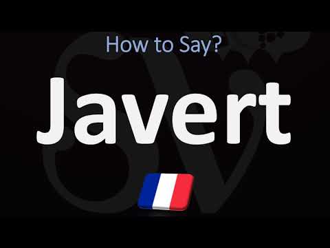 How to Pronounce Javert? (Les Misérables)