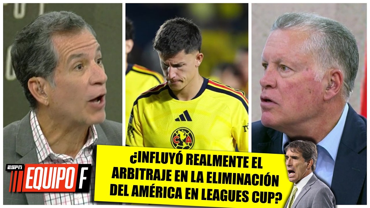 AMÉRICA, las quejas de ALMADA y el ARBITRAJE calentaron el DEBATE entre PELÁEZ y ALARCÓN | Equipo F