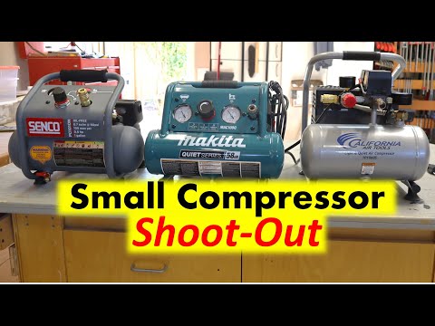 1 Gallon Air Compressor Shoot Out