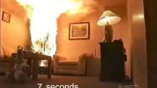 Christmas Tree Fire Engulfs Room in :48 Seconds