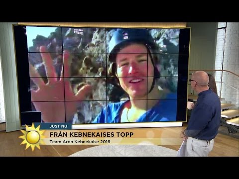 Mot Kebnekaise i rullstol - Nyhetsmorgon (TV4)