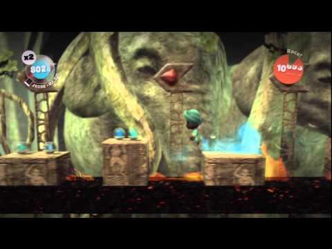 LittleBIGPlanet (720p HD) Walkthrough Part 73 - Fire Pits - Score Challenge