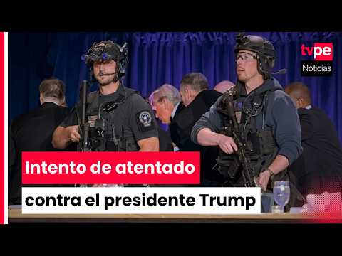 Estados Unidos: presidente Donald Trump evacuado durante atentado