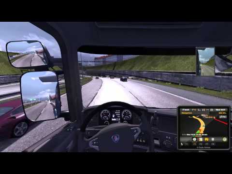 Euro Truck Simulator 2 v1.9.xx w/Scandinavia Mod v1.6x - Gardermone to Aalborg.