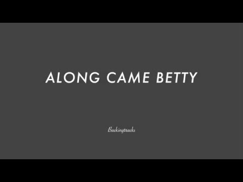 ALONG CAME BETTY chord progression - Backing Track Play Along Jazz Standard Bible 2 Guitar