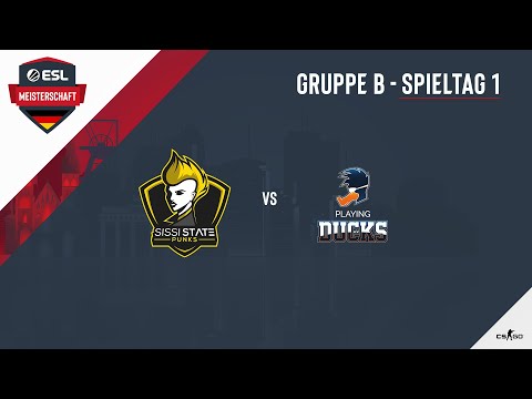 Sissi State Punks vs. Playing Ducks - ESL Herbstmeisterschaft - CS:GO - Woche 1 - Gruppe B